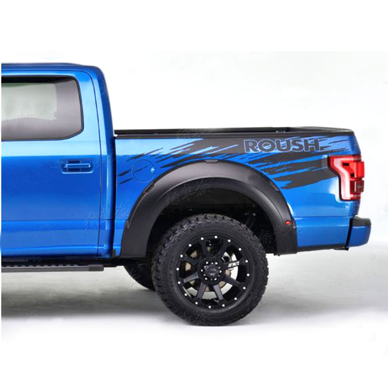 Sport Accessories Body Trunk Matt Sticker Decal Stripe Vinyl Graphics for Ford F150 F-150 Raptor 2015-2019