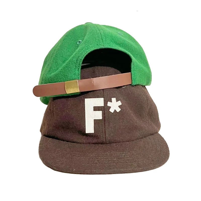 Baseball Caps for men Green Letter F Black Hat fugees Women Kpop Trucker Hip-hop Gorras Male y2k Sunhat Gift for Dad 240517