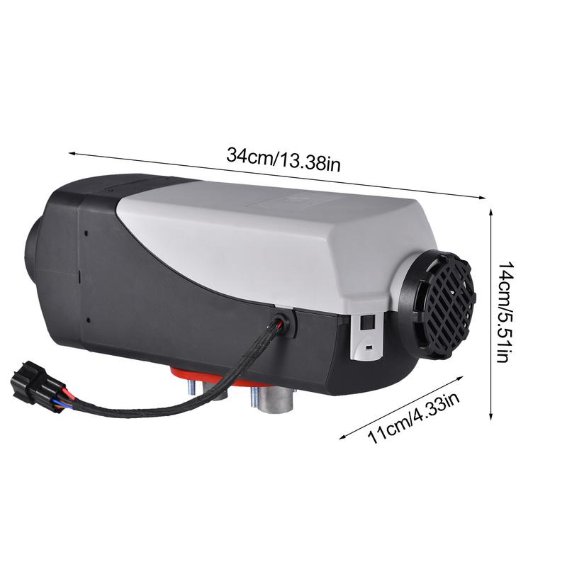 2KW Diesel Heater 12V For Webasto Autonomous Car Air Parking Heater LCD Remoter Control Warmer Fuel-operated Low Noise RV Heater