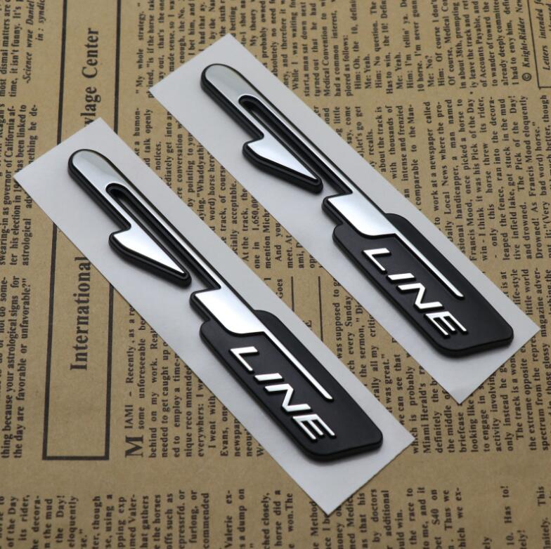 Car Sticker GT Line Letters Decals For Mazda 2 3 6 Axela Atenza CX-5 CX5 CX-7 CX-9 2015 2016 2017 2018 2019