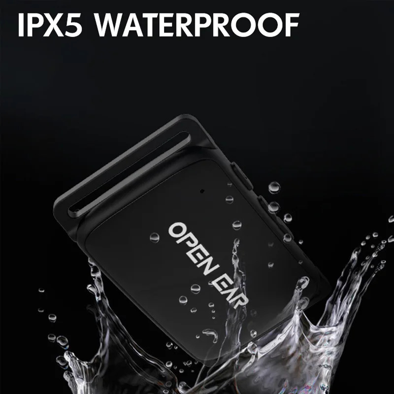 Bone Conduction Earphone Sweat Band Bluetooth Headphones Headband Headsets with Dual Microphones For Outdoor Sport Running 240624