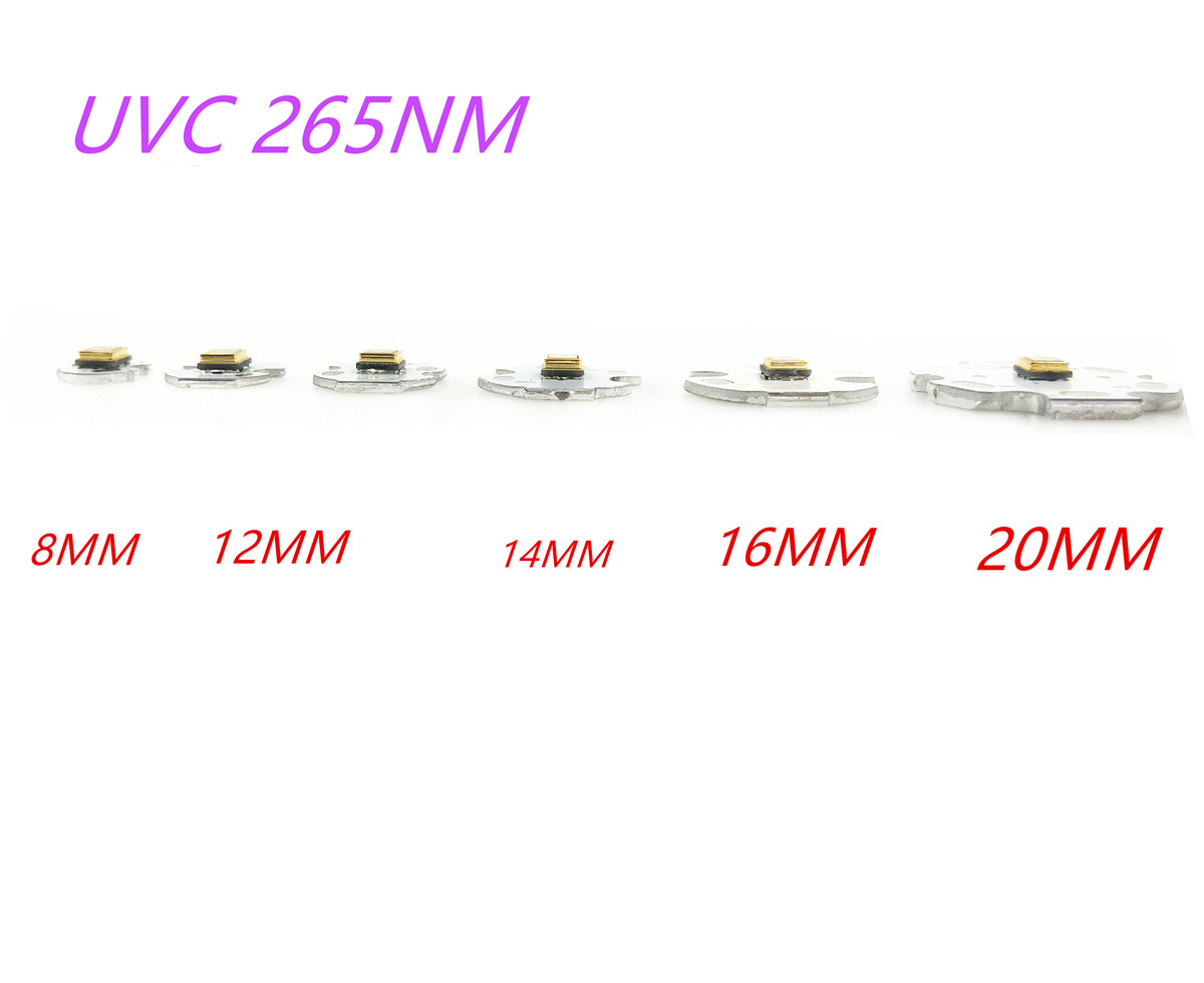 265nm UVC led Chips Deep UV LED 275nm Ultraviolet Emitting Diode+UVC Driver