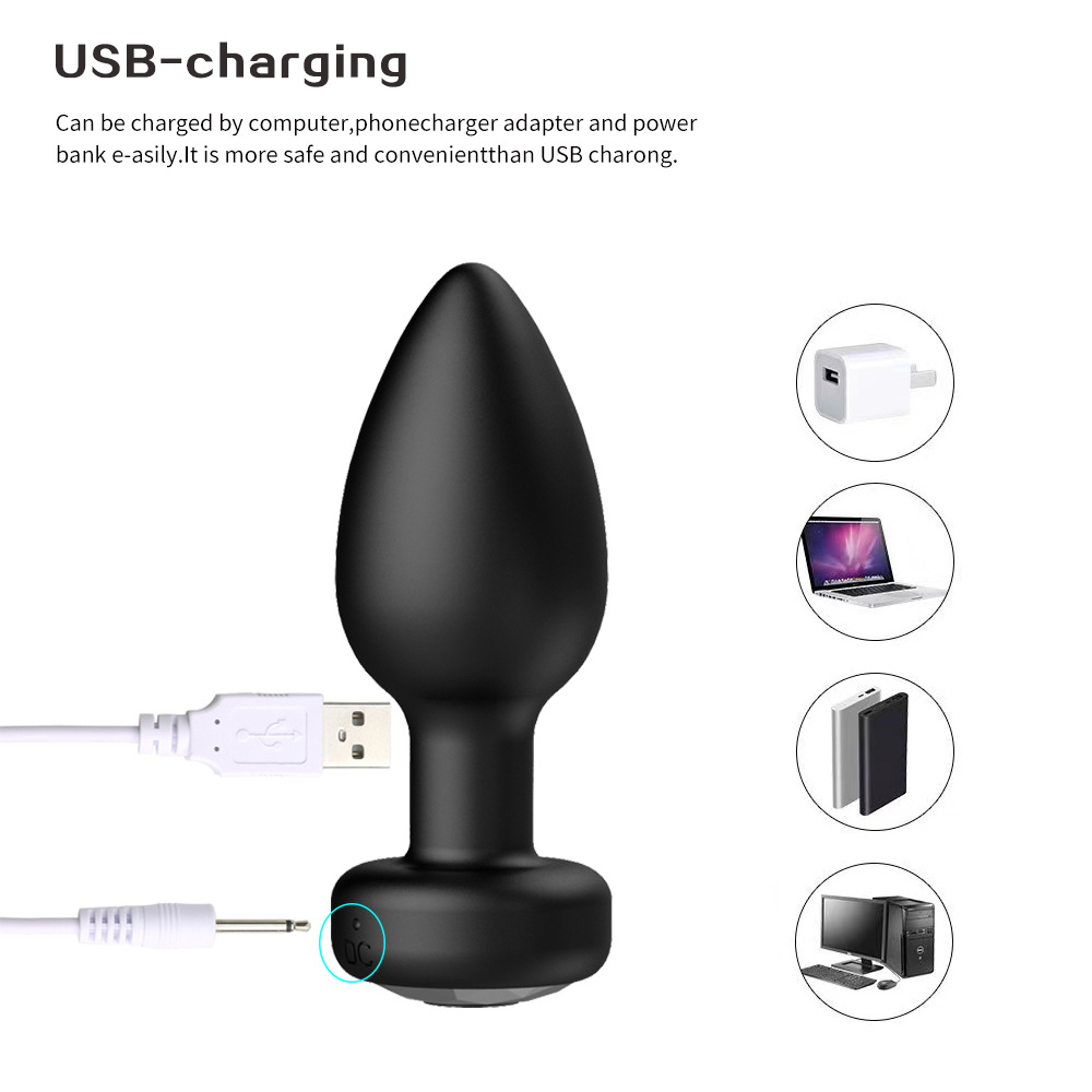 Anal Vibrator Wireless Remote Control Butt Plug Men Prostate Massager Female Vagina Masturbator for Adult Sex Toys Women Men Gay