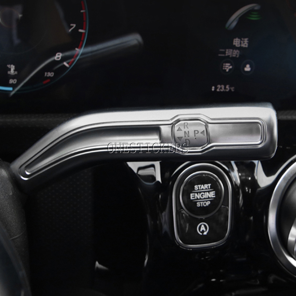 Car Shift Lever Wiper Rod Cover Trim Frame For Mercedes Benz AMG A B CLA GLE GLS GLB GLA Class A35 W177 W247 C118 W167 V167 X167