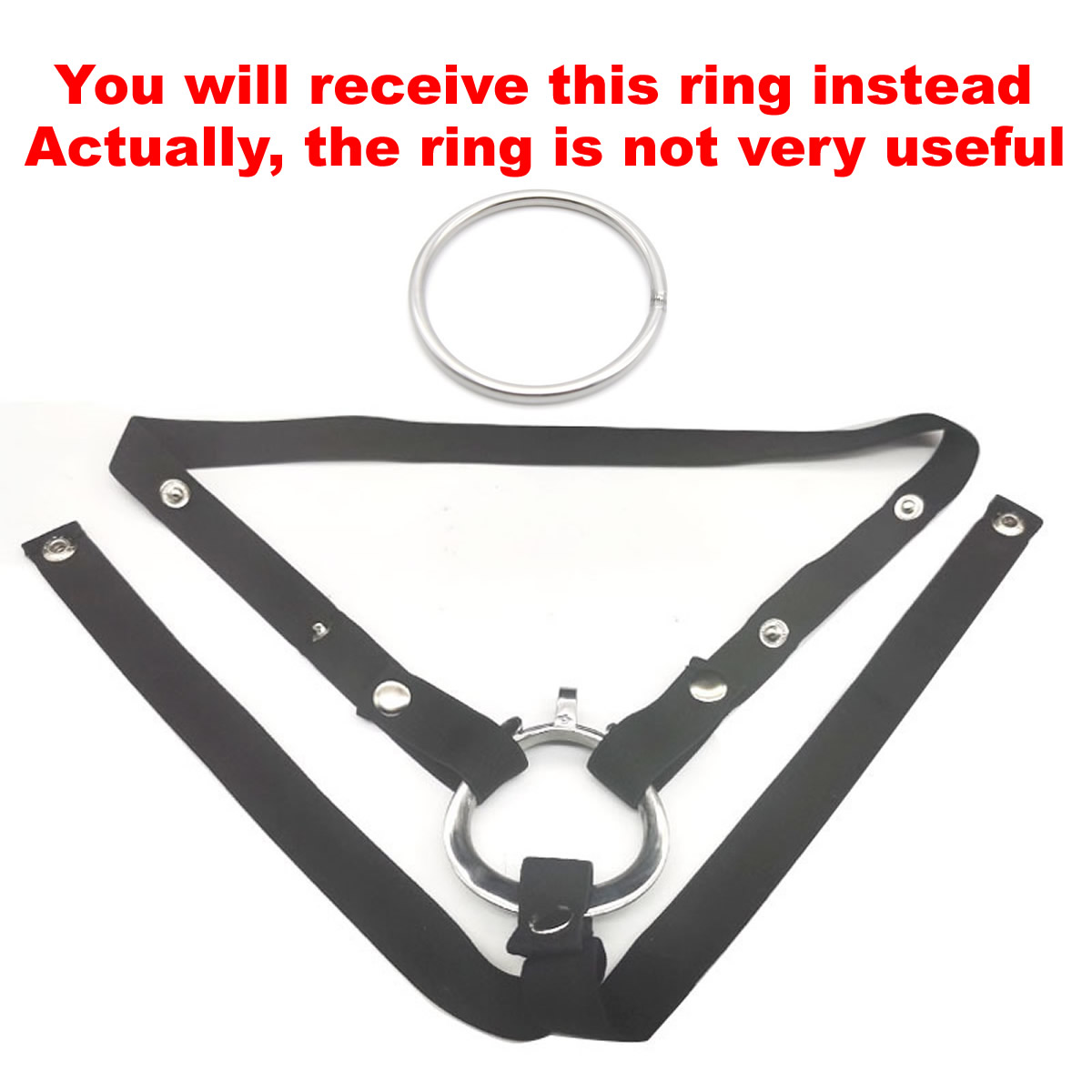 Upgraded Freely Adjustable Auxiliary Belt 18+Male Chastity Cage Anti-off Device Elastic Band BDSM Bandage Adult Sextoy for Man