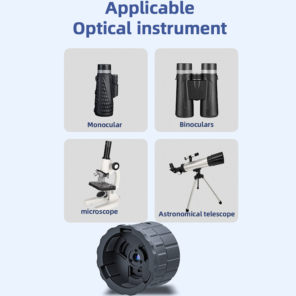 WiFi Electronic Eyepiece 4MP for Bird Watching Microscope Telescope Eyepiece Camera Portable Spotting Scope Camera