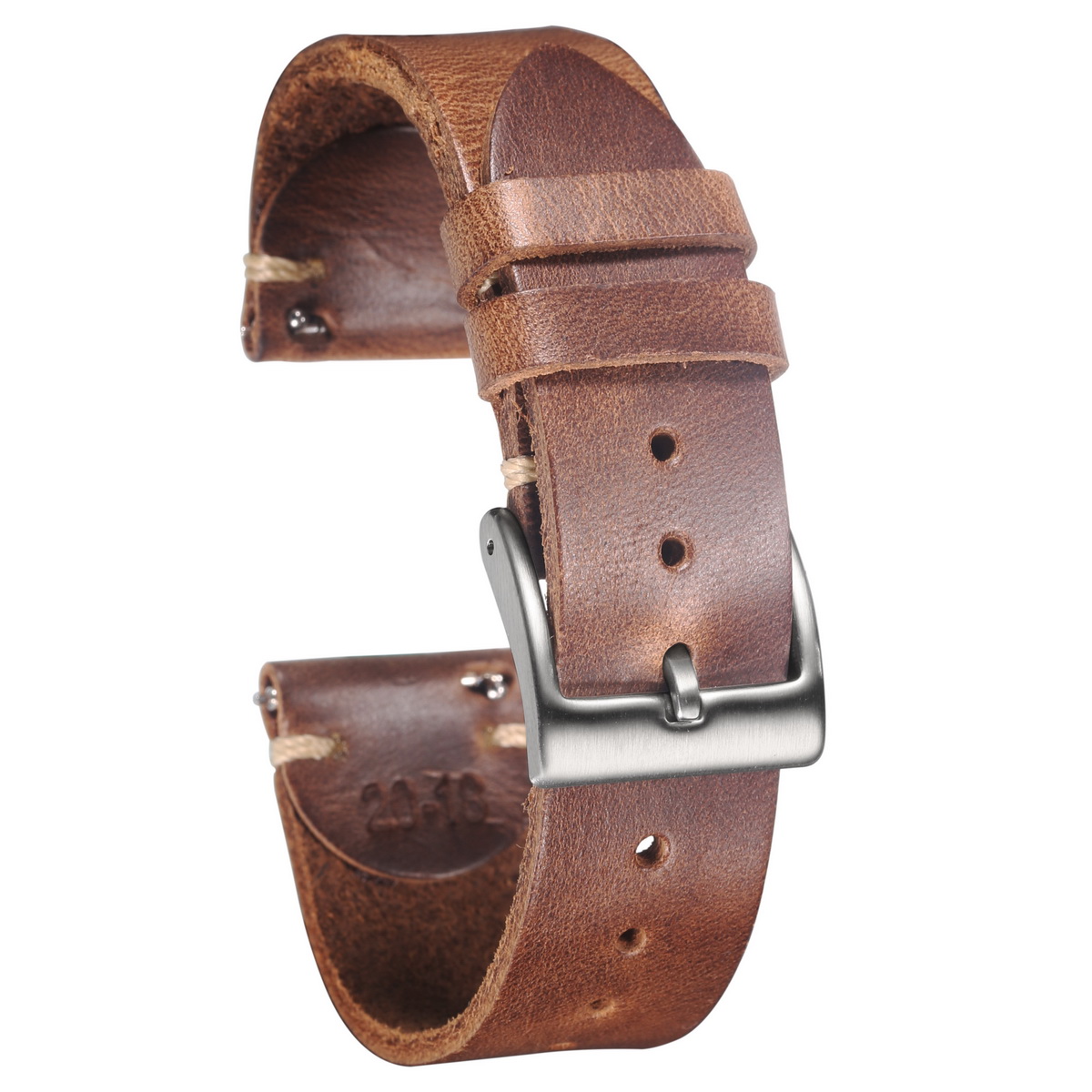 100% Horween Genuine Leather Watch Bands Quick Release Vintage Horsehide Wrist Strap For Man 22mm18mm20mm19mm21mm