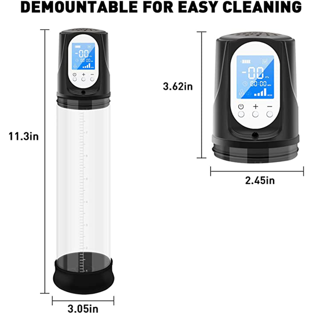 Electric Penis Pump Penis Enlargement Extend Pump Penis Trainer Male Masturbators Cup Dick Pump Sex Toys for Men Dick Enlarger