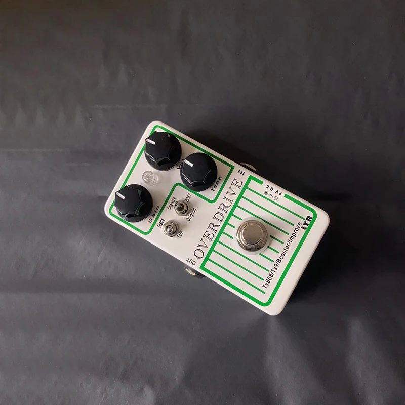 LY-ROCK Guita Single Block Effector TS808/TS-9 2 In 1 Guitar Pedal