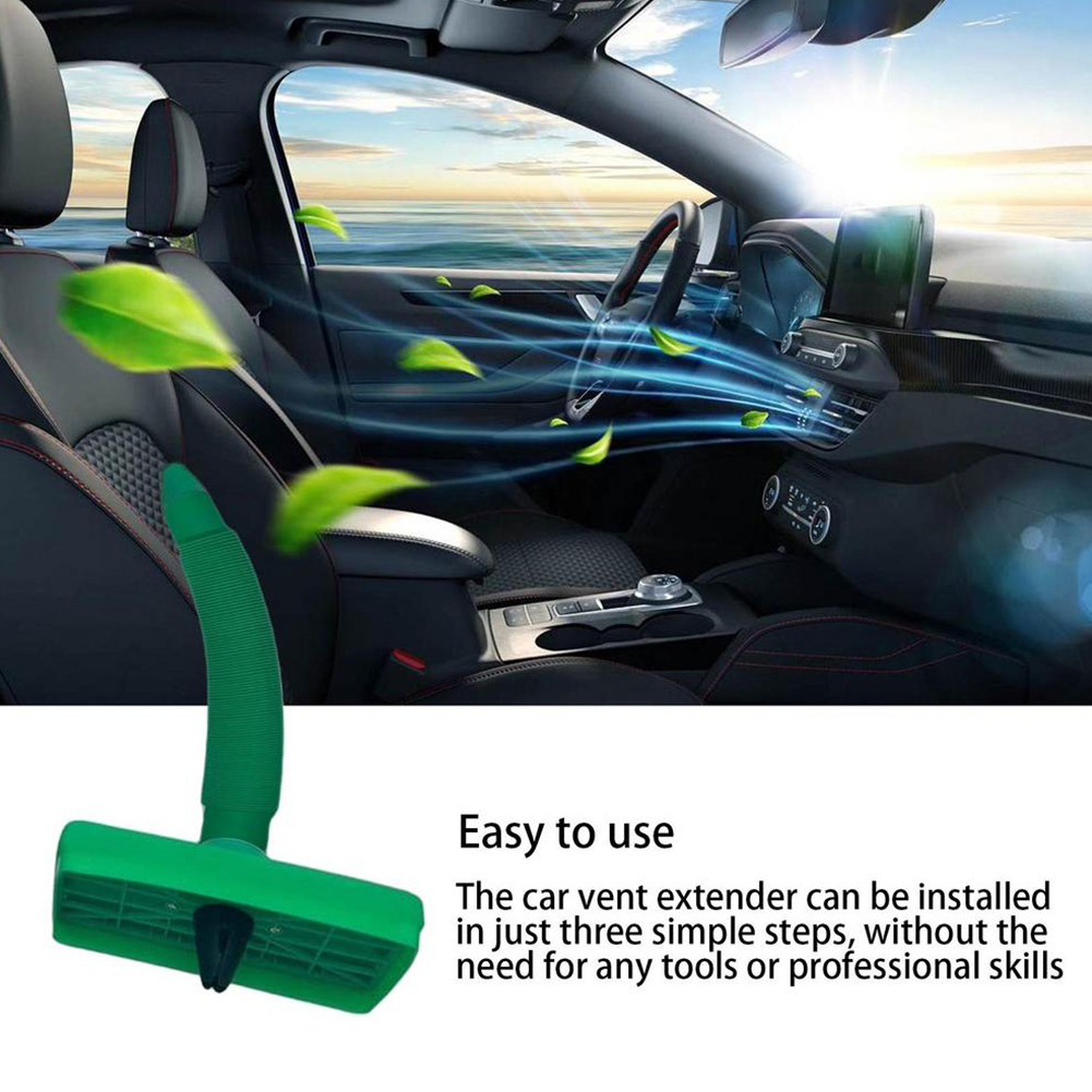 Car Air Conditioning Outlet Air Vent Jewel Cooler Air Conditioner Hose For Car Cooler Air Conditioning Hose Keep Cool Accessory