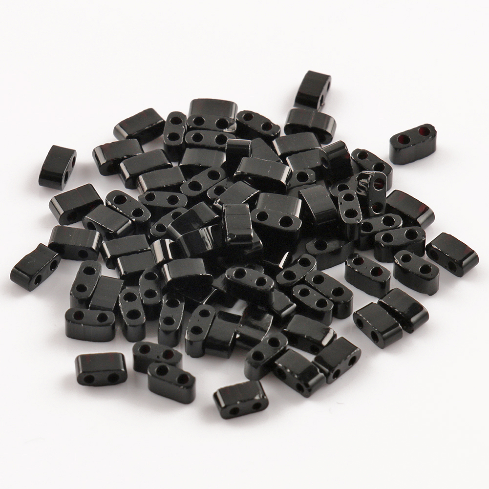 Two Holes Tila Seedbeads DIY Czech Glass Jewelry Beads for Handmade Jewelry Bracelets Making 5*2*2mm 5*5*2mm 5grams/lot