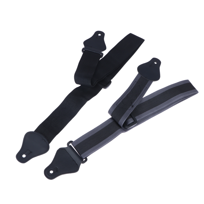 1Pc Adjustable Solid Color Guitar Belt Straps For Acoustic Electric Bass Guitar Strap Acoustic Guitar Musical Accessories