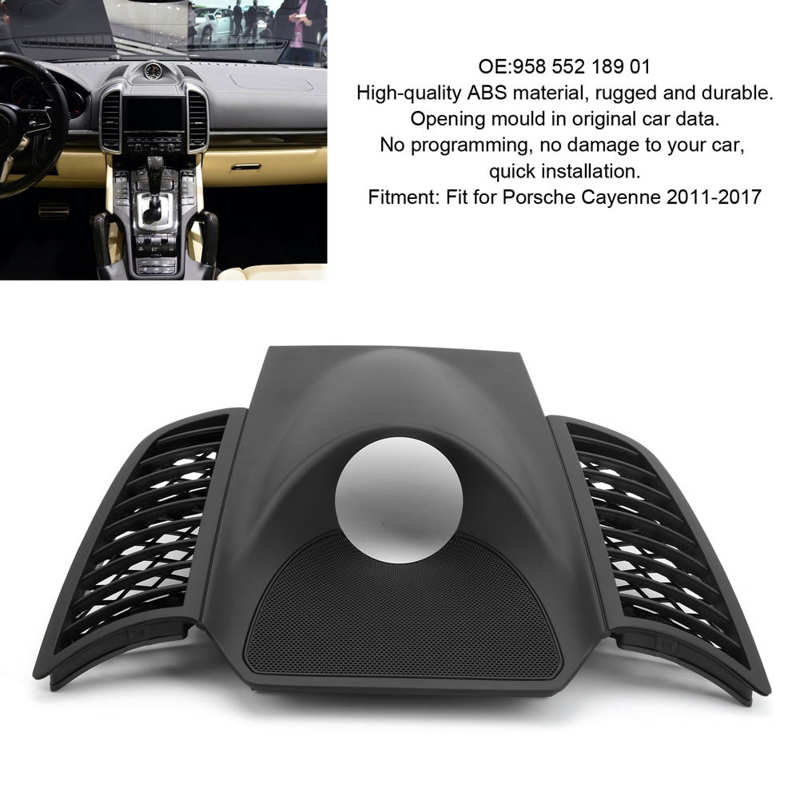 Automobiles Dash Clock Upper Cover 958 552 189 01 Instrument Panel Trim Fit for Porsche Cayenne 2011-2017 Auto Accessories