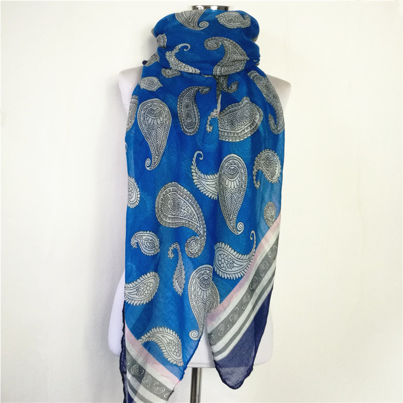 Hot sale women loop scarf infinity Scarf Female floral Print Cashew flowers ring Scarves animal bird circle Shawl Wrap