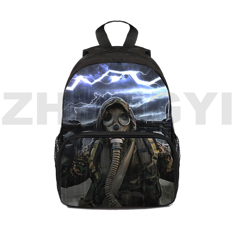 Competitive Games S.T.A.L.K.E.R. 2 Heart of 3D Backpacks Canvas Boys Elementary School Bags Shooting Stalker 2 Men Unisex Bags