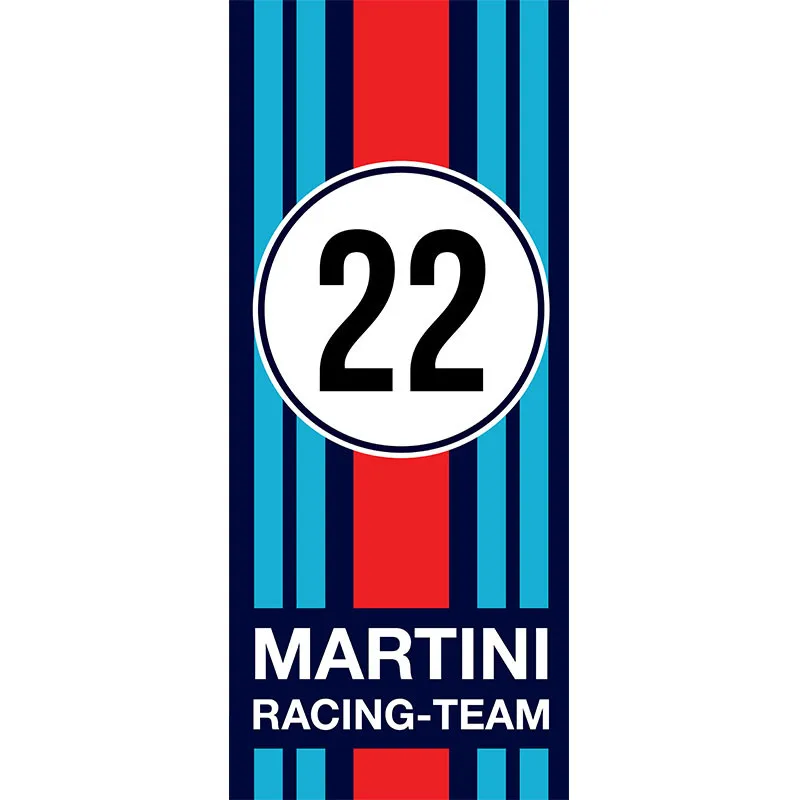 Creative MARTINI Racing Signs Car Sticker for Bumper Truck Window Racing Rally Decal Scratch-Proof Car Accessories KK13cm