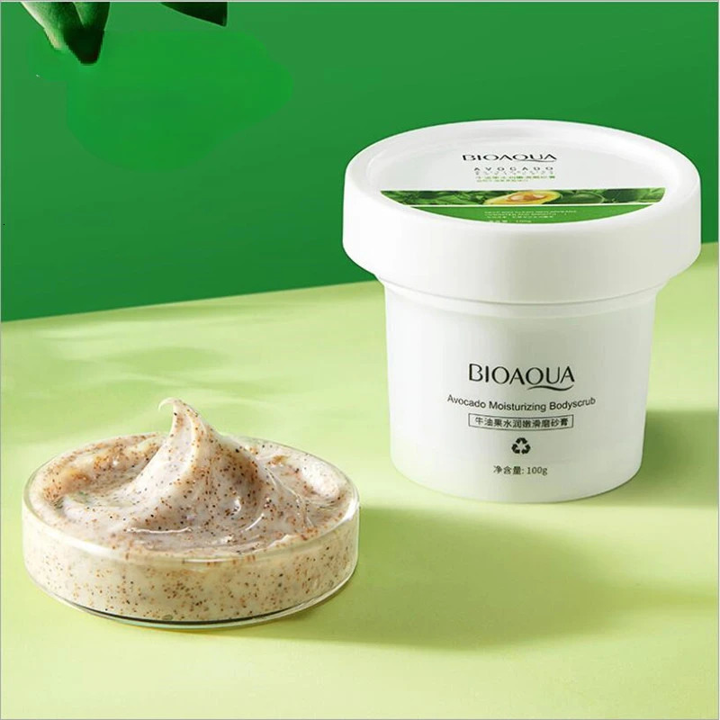 100g Face Body Skin Scrub Deep Cleansing Face Scrub Exfoliating Hydrating Scrub Cream Mud Exfoliating Gel Body Lotion 240624