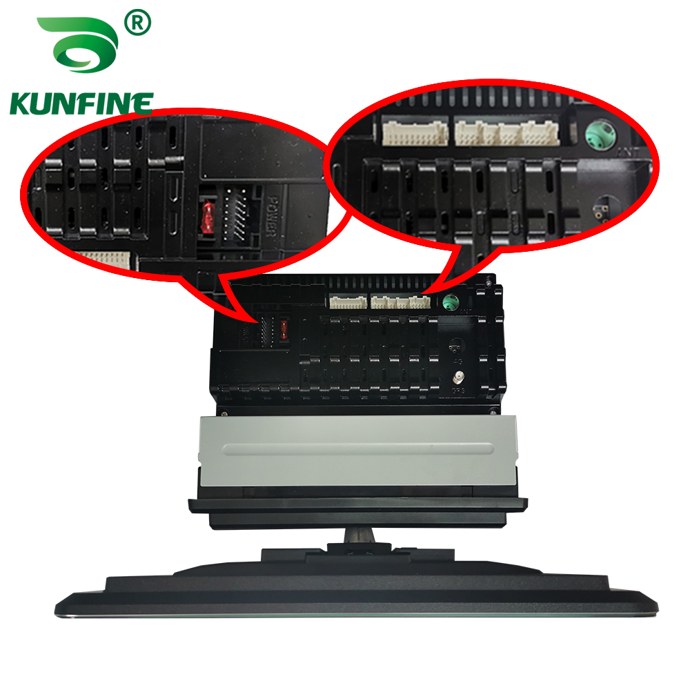 10.33Inch 1 Din Car Radio Android Car Stereo Car Audio System Auto Radio MP5 Multimedia DVD Player Rotatable QLED Touch Screen