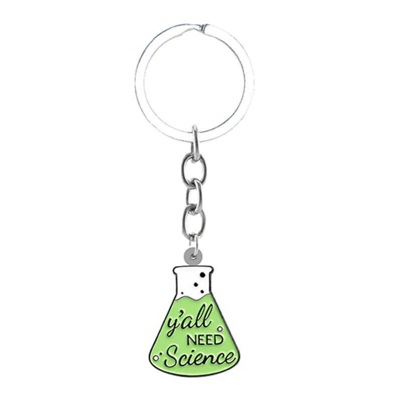 TAFREE Chemical Pharmacist Formula Epoxy Keychain Backpack School Bag Handbag Resin Pendant Jewelry Keychain