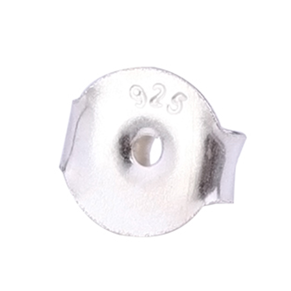10/4pcs DIY 925 Silver Earrings Jewelry Accessories Earring Back Earring Plug Bullet Ear Plugging Butterfly End Stoppers