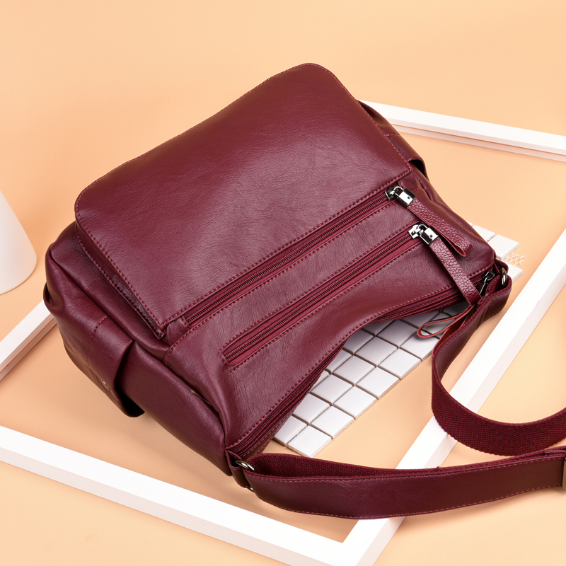 Many Pocket Big Crossbody Bags For Women 2019 Sac A Main Femme Leather Luxury Handbags Women Bags Designer Handbags High Quality