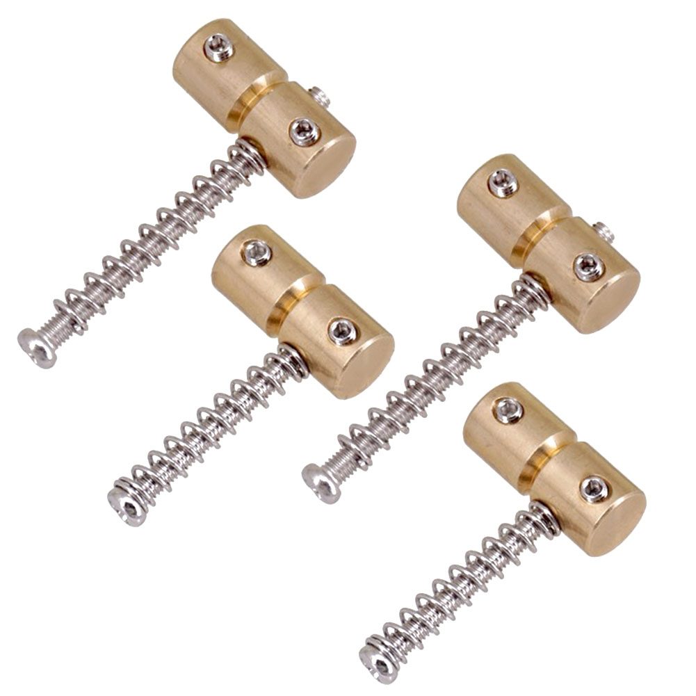 Electric Guitar Bass Bridge Saddles 4String Bass Bridge For Electric Guitar Guitar Parts Replacement High Quality