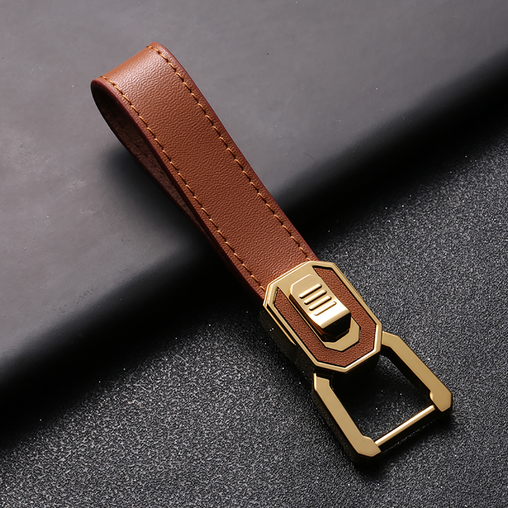 Luxury Key Chain High Grade Cowhide Leather Rope Keychain Women Men Classic for Car Key Holder Ultra Soft Best Gift Quality
