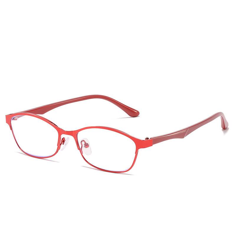 Zilead-1-1.5-2-2.5-3-3.5 Myopia Glasses Women Anti Blue Light Myopia Eyewear Female Metal Nearsighted Eyeglasses oculos de grau