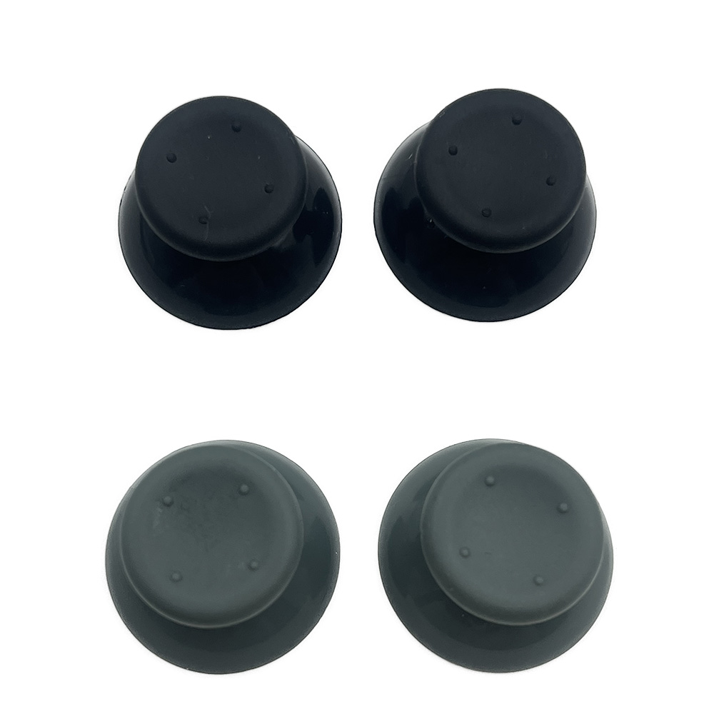 Thumbstick Grips: 100 Pcs Controller Joystick Caps Replacement Mod Parts for Xbox 360 - Black