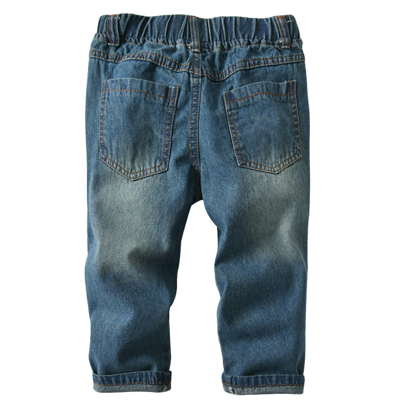 Summer Jeans For Kids Clothes Boys Denim Pants Children Clothing Boy Casual Ripped Jeans Baby Boy Clothes 2 3 4 5 6 7 Years Old
