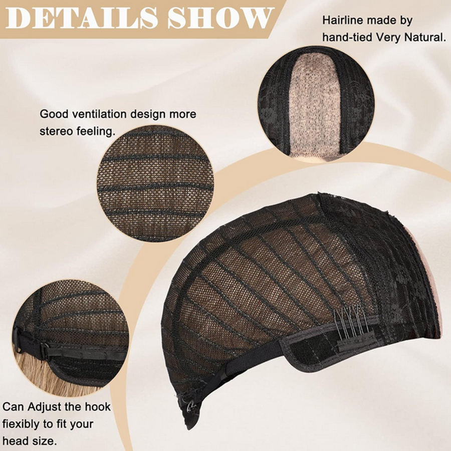 Lace Front Human Hair Wigs for Women Black Lace Frontal Wig Loose Deep Body Wave Transparent HD Lace Glueless Synthetic Wig Pre Plucked