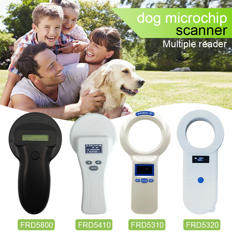 ISO CE,ROHS USB rechargeable RFID FDX-A,FDX-B microchip veterinary pet animal chip reader for dogs microchip scanner