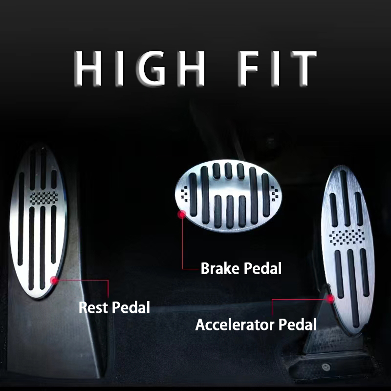 For MINI Cooper F56 Accessories R50 R52 R53 F54 F55 R55 R56 F60 R60 R61 Clubman Countryman Auto Footrest Pedal Cover