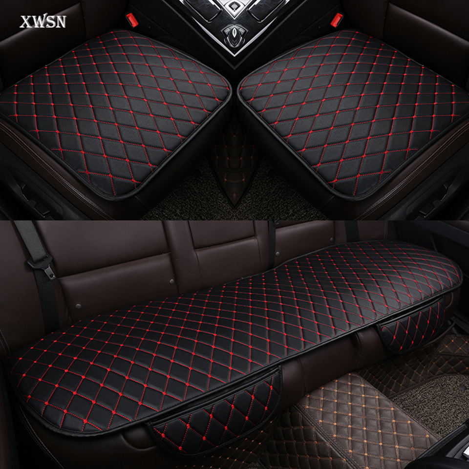 PU Leather Car Seat Covers for KIA Ceed Rio Carens Camival Ceed Picanto Telluride Cerato Cadenza K3 K5 K9 Car Accessories