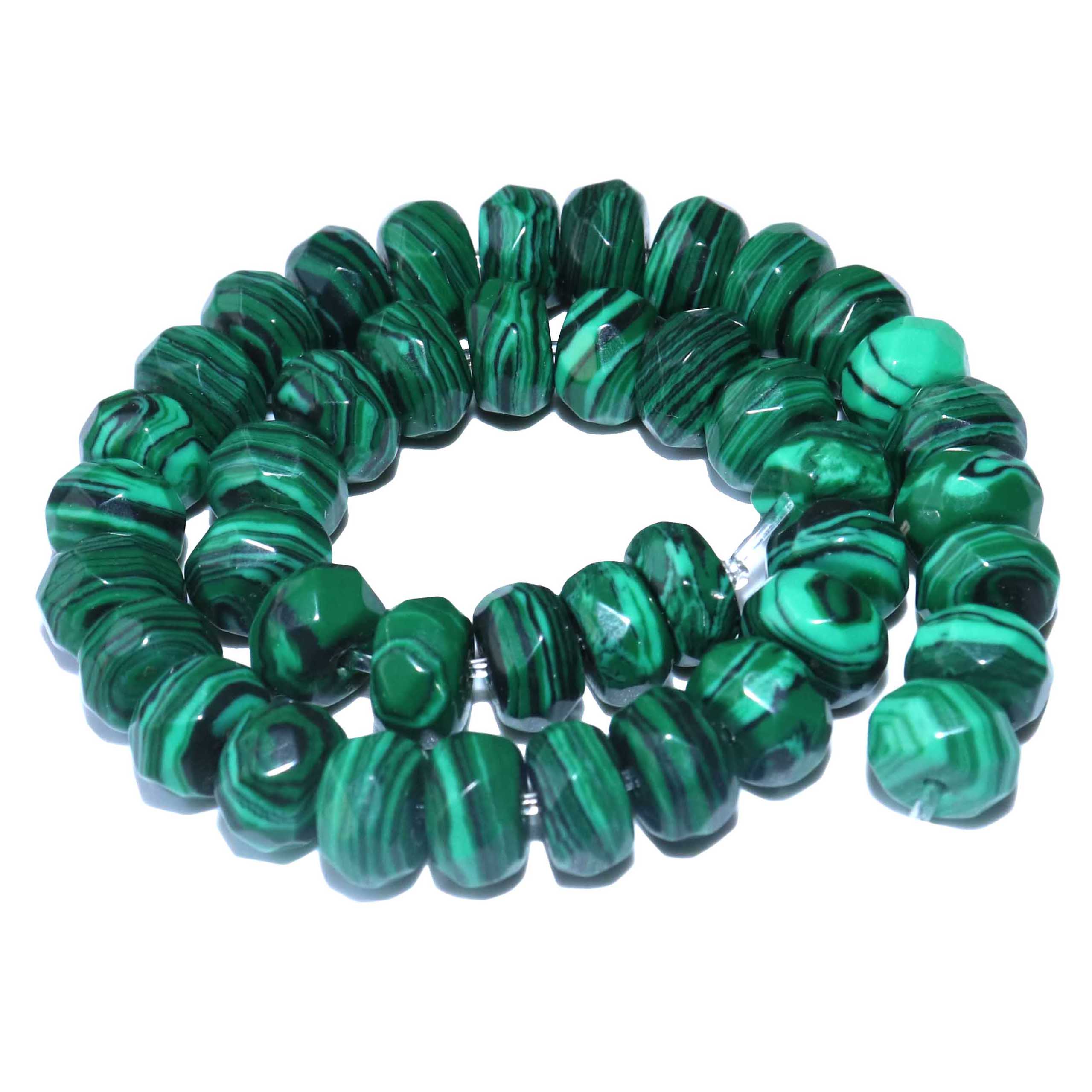 Wholesale 4 * 6 MM 5*8 MM Natural Stone Faceted Rondelle Beads Hematite Agates Spacer Beads DIY Bracelet Necklace Material