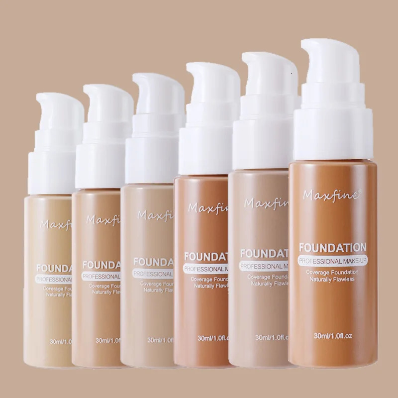 12 Color Matte Liquid Foundation Efficient Waterproof Sweat Proof Concealer Cream Light Thin Delicate Liquid Foundation Makeup 240621