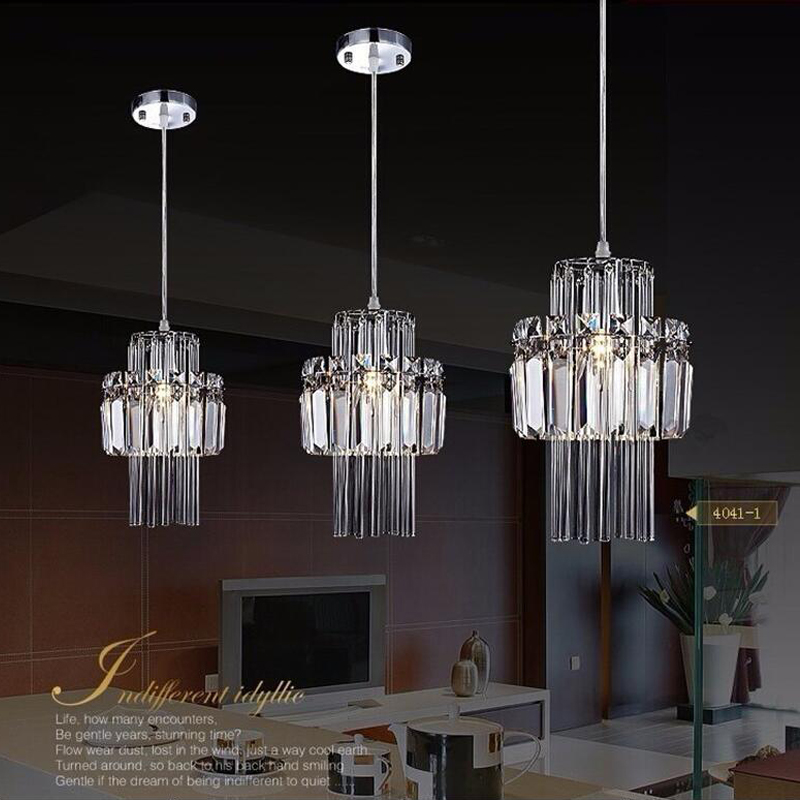 Nordic Chandelier Room Decor Led Pendant Light Modern Dining Room K9 Crystal Hanging Lamps For Ceiling Luxury Lustre Fixture