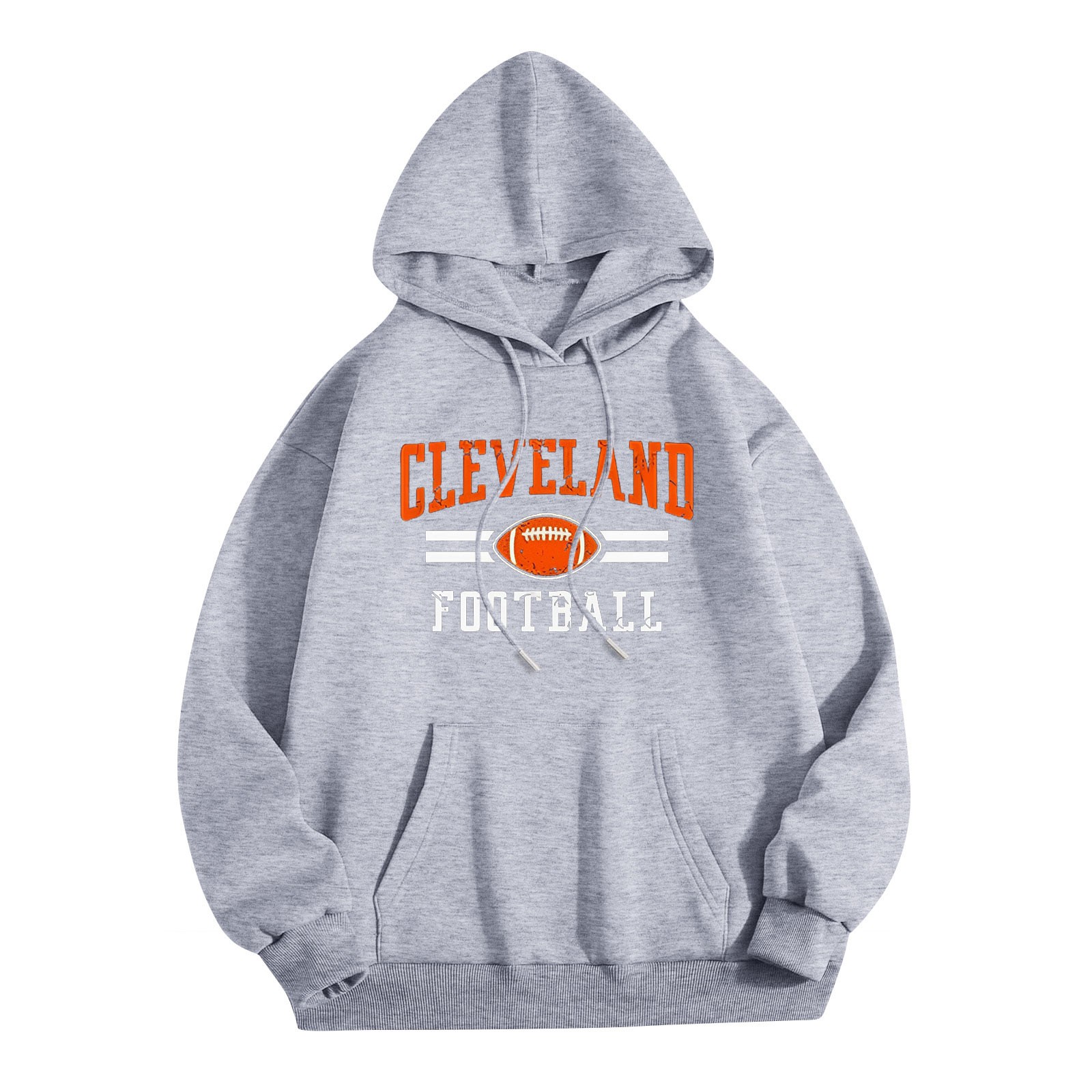 Womens Sweatshirts Oversize Letter Print Graphic Away Rugby Jersey Hoodies Adult Outwear Shirt Pullover Long Sleeve Blouses