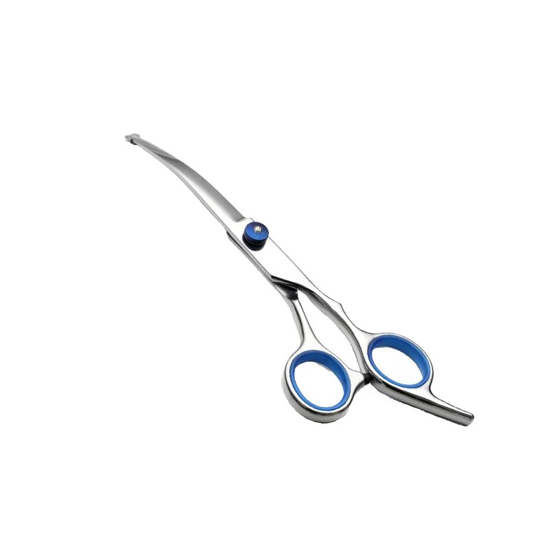 Curved Scissors Round Head Barber Scissors Home Hairdressing Scissors Shaving Scissors Hairdressing Tools