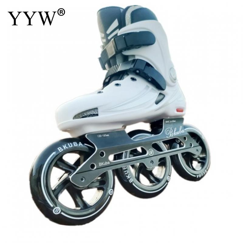 125mm 3 Wheels Professional ACBE-7 Adult Inline Roller Skates Shoes Ice Skate Speed Slalom For Men Women Skating Rollers Shoes