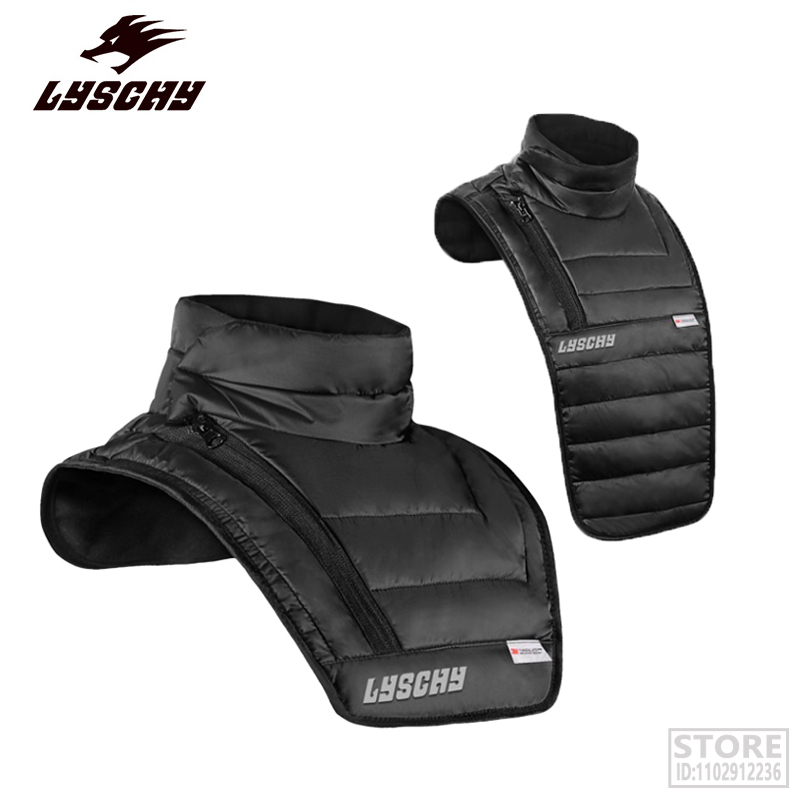 LYSCHY Winter Scarf Balaclava Extended Motorcycle Ski Neck Men Moto Mask Motocross Warm Stomach Protection