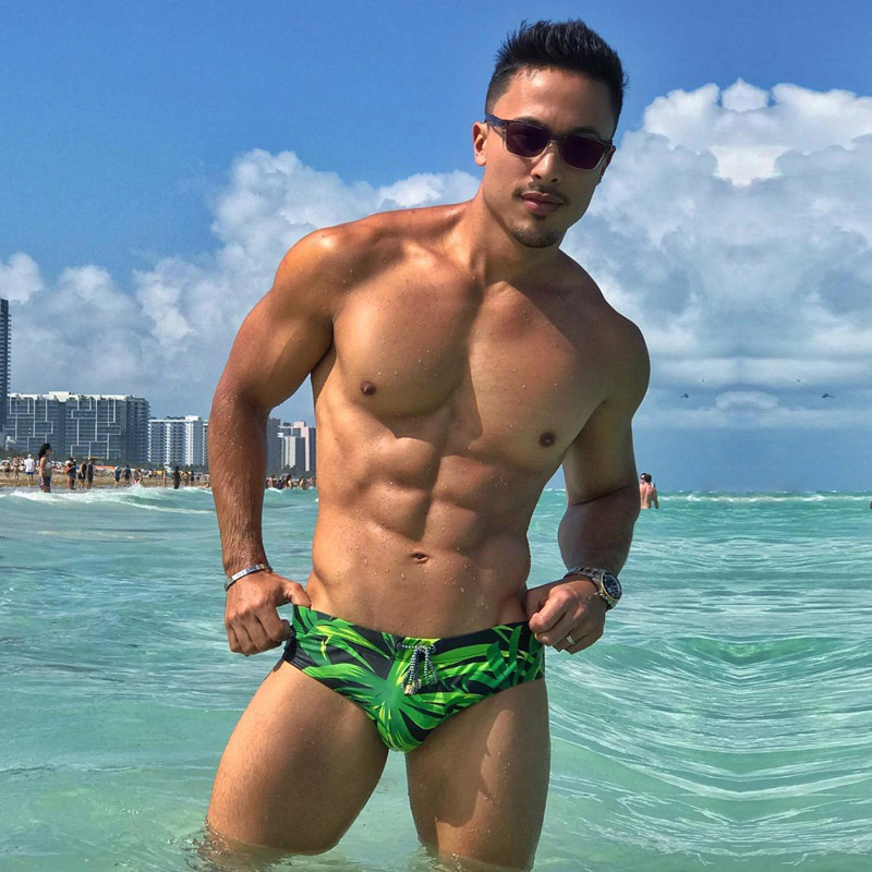 Taddlee Brand Sexy Men's Swimwear Swimsuits Gay Penis Pouch Solid Yellow Low Rise Swim Briefs Bikini Men Bathing Suits Swimming