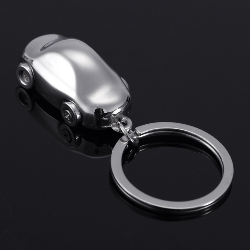 Car Key Chain Retro Motorcycle Shape Car Key Holder Metal Bag Charm Accessories 3D Craft Keychain Muilt Color Car Accessories
