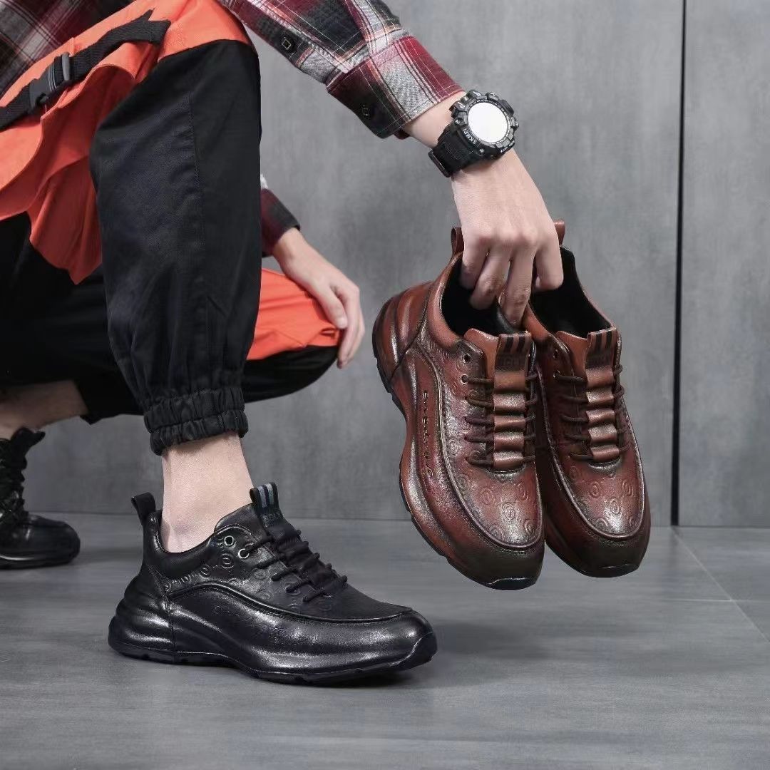 Men Sneakers Spring Autumn Light Breathable Running Outdoor Comfortable Leisure Lace Up Sports Shoes Male Vulcanized Shoes