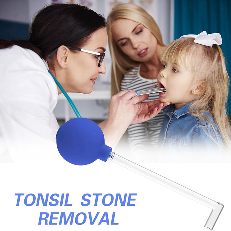 Tonsil Stone Remover Vacuum, Tonsil Stone Remover Kit, Tonsil Stone Removal Tool,Manual Style Mouth Cleaning Durable Easy To Use