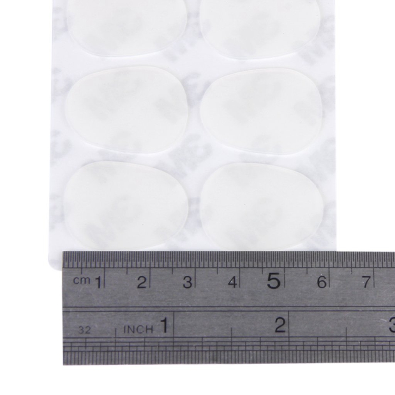 16Pcs Alto/Tenor Saxophone Sax Mouthpiece Patches Pads Cushions 0.8Mm---Translucent