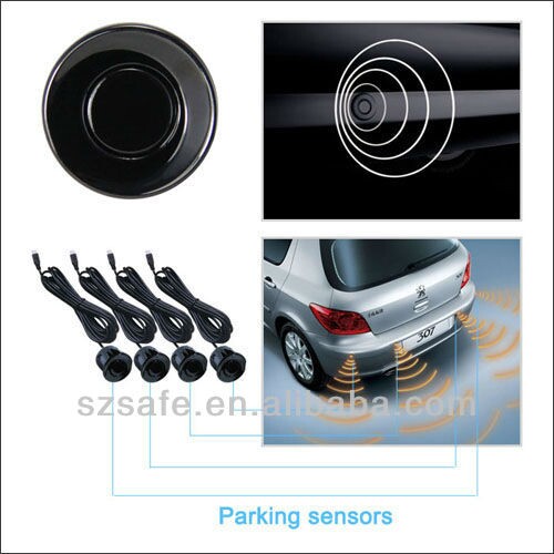 Rear Video Parking 4 Sensor System Full Kits Mirror Monitor Rear View Radar Monitor System Car Parktronic Detector De Radar