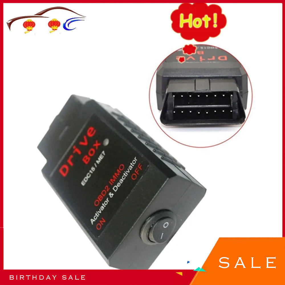 Best Price For AUDI,V-W, Sko-da EDC15/ME7 VAG IMMO Deactivator VAG Drive Box OBD2 OBD 2 IMMO Deactivator Activator