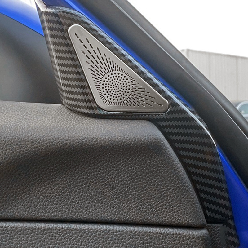 For Honda Civic 11th Gen 2022 2023 Car Dashboard Air Vent Cover Car Door Speaker Horn Audio Decor Sticker Frame Accessories