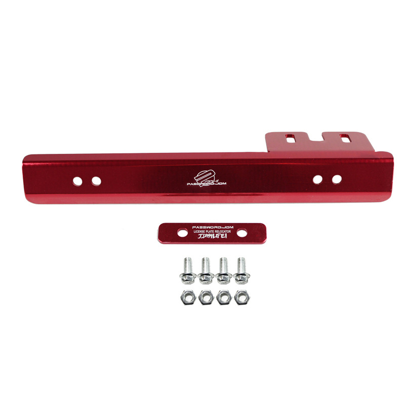 Aluminum Car Styling Material Easy to Install License Plate Frame for Honda Civic QC0120